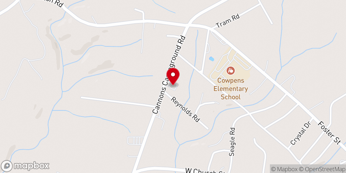Map showing location of The Gate Church