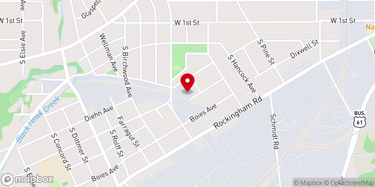 Map showing location of Kings Harvest Inc