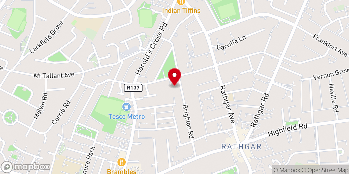 Map showing location of Methodist Home Missions