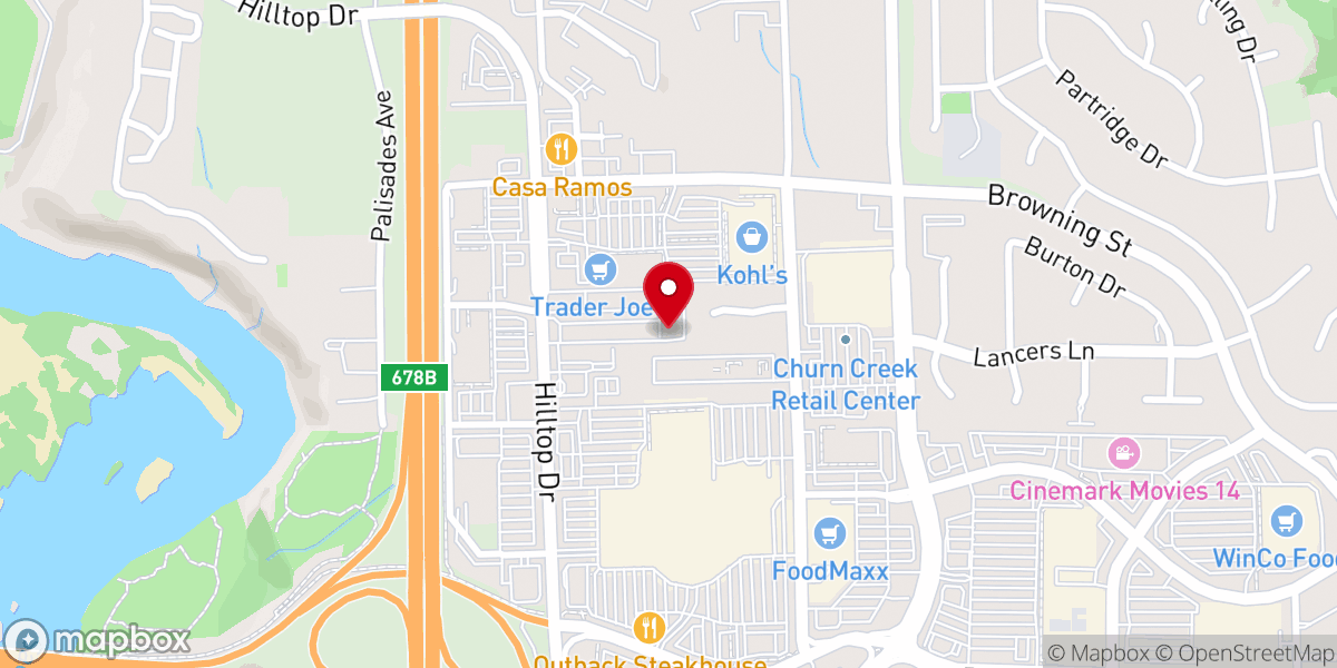 Map showing location of Living Stones Church