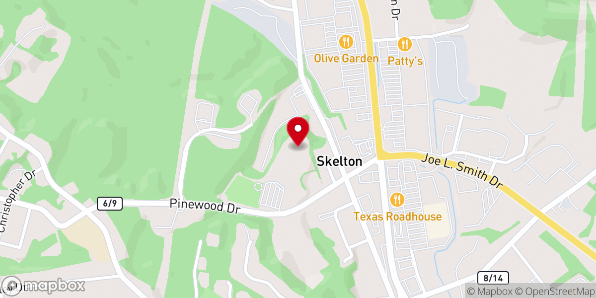 Map showing location of Beckley Dream Center INC DBA Fishes and Loaves