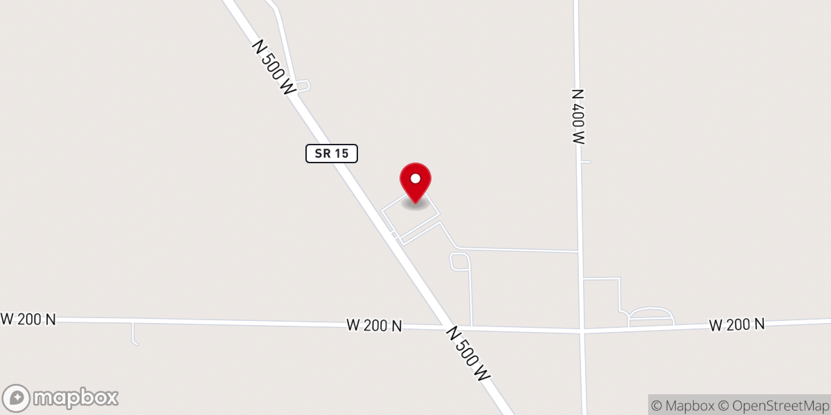 Map showing location of Bachelor Creek Church of Christ