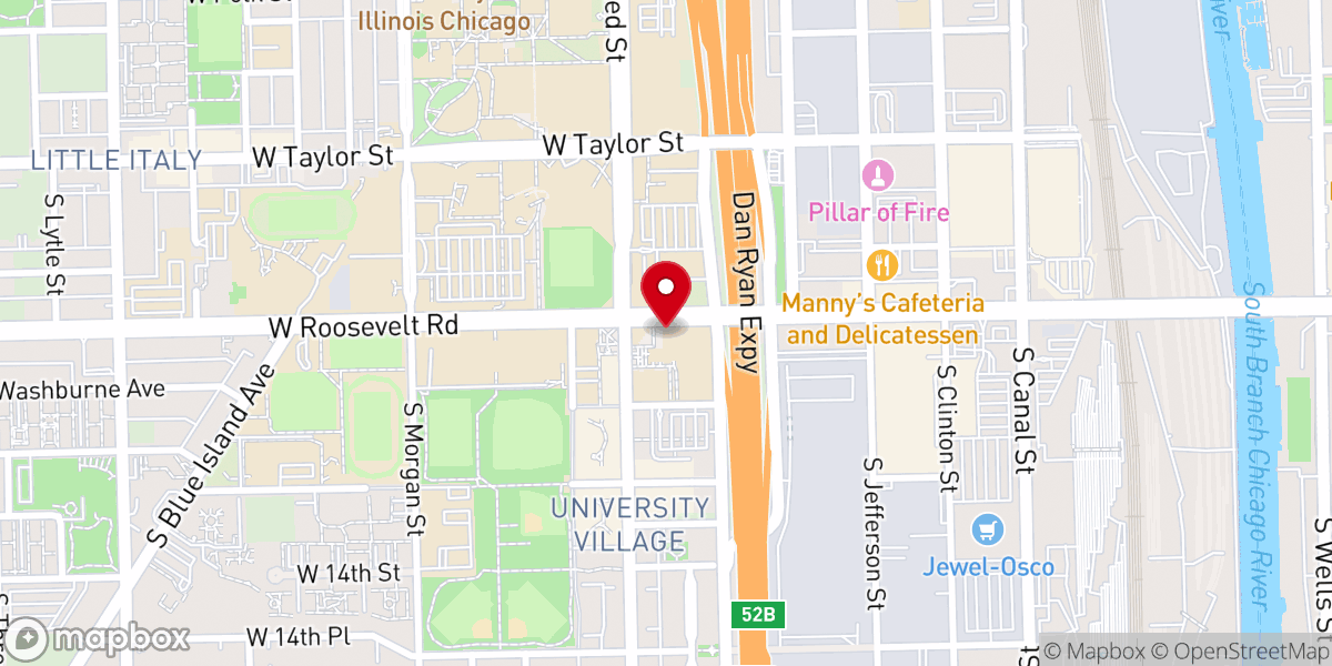 Map showing location of The Church for Everyday People
