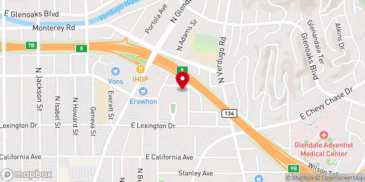 Map showing location of The Light of Eternal Agape