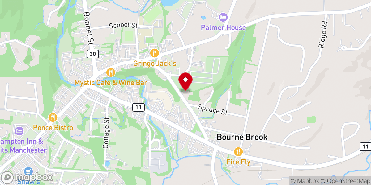 Map showing location of Mitchell John