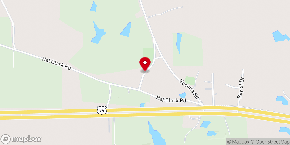 Map showing location of Boyles Chapel