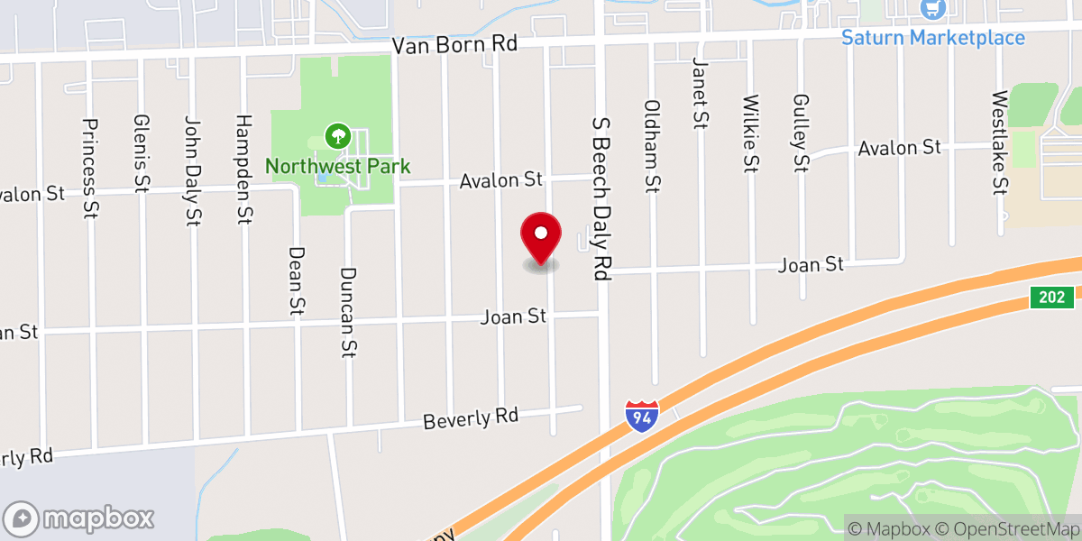 Map showing location of Grace Church of Taylor