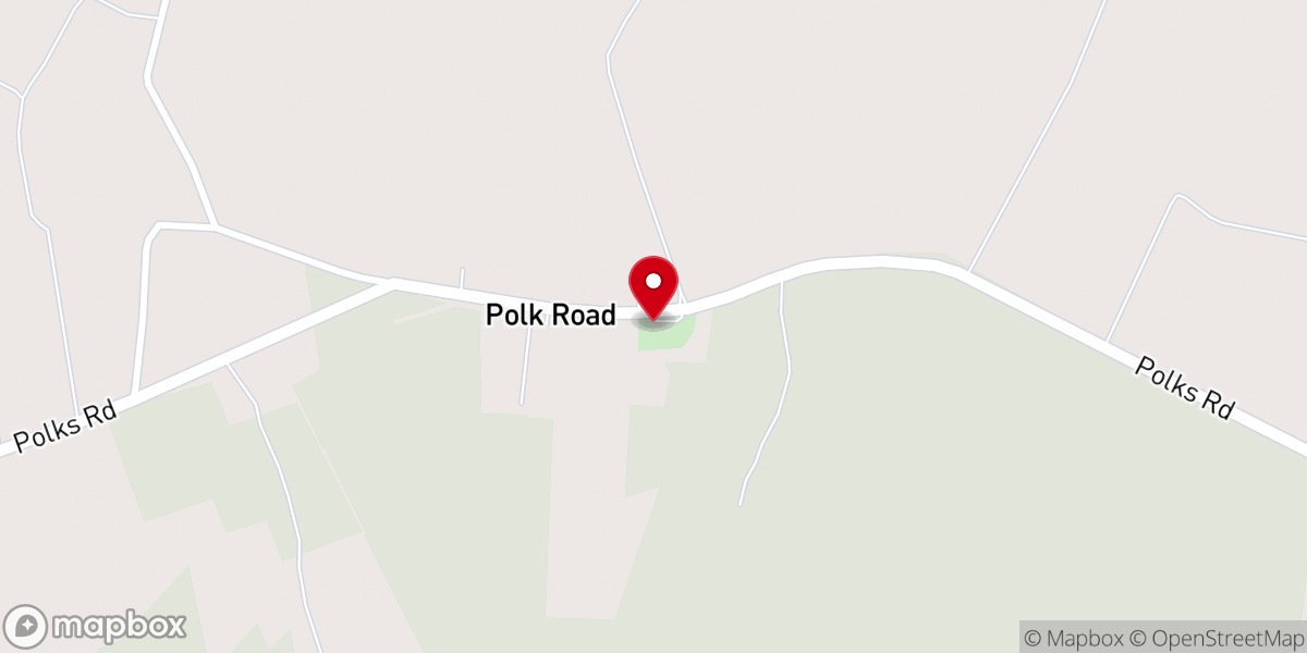 Map showing location of Mount Zion Memorial Church