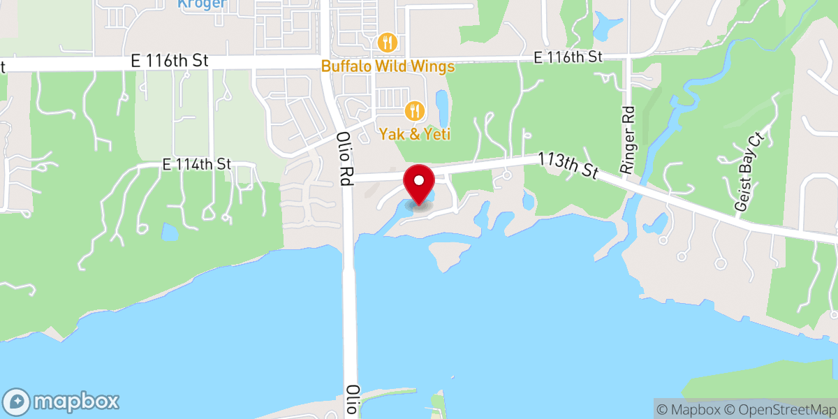 Map showing location of THE CHURCH HUB