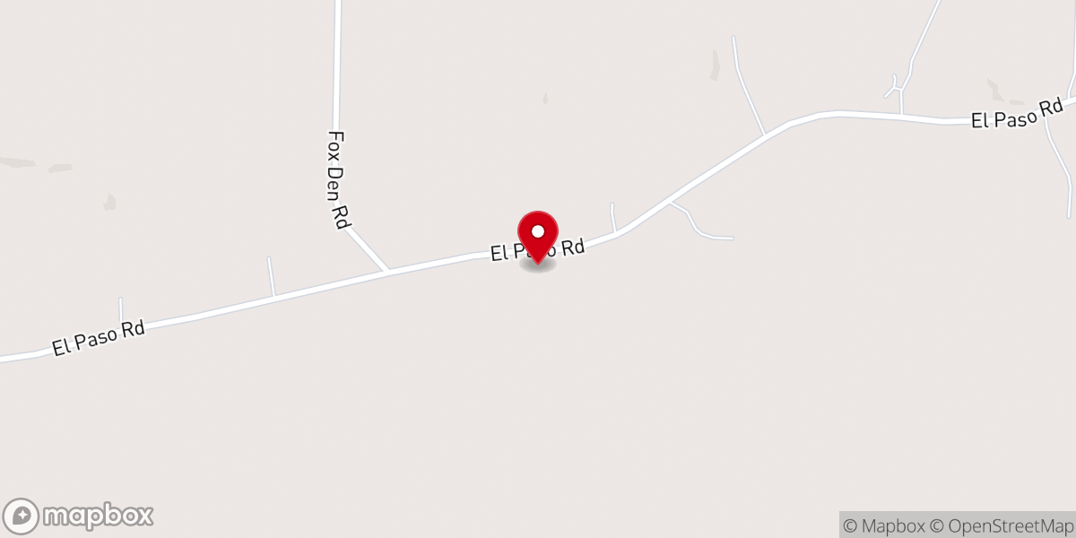 Map showing location of Royal Hill Baptist Church