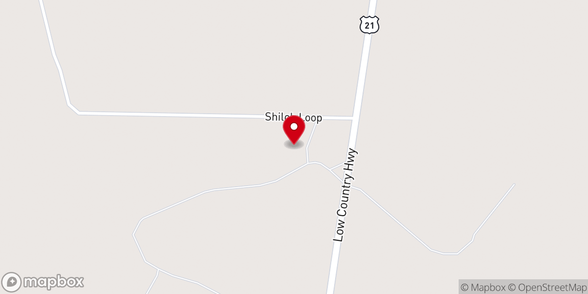Map showing location of Marys Church