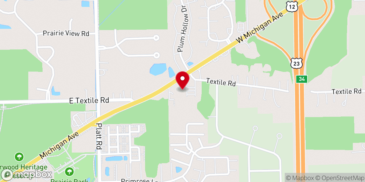 Map showing location of Labor of Love Ministries