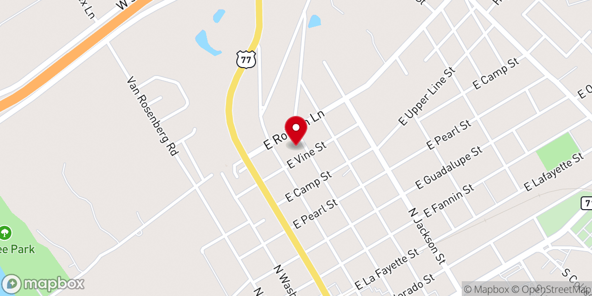 Map showing location of Mt. Calvary Lutheran Preschool