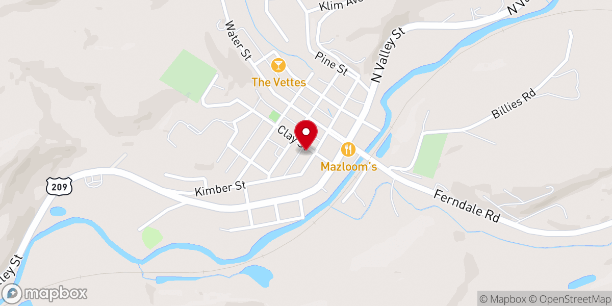 Map showing location of Souls Harvest Baptist Church