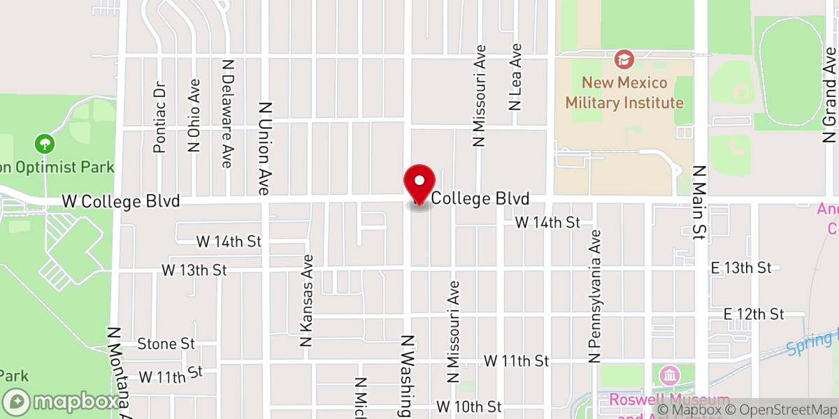 Map showing location of The Salvation Army