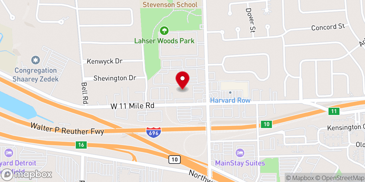 Map showing location of Great Heritage Ministries