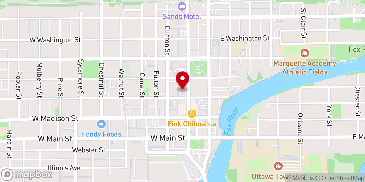 Map showing location of Christ Community Church-Ottawa