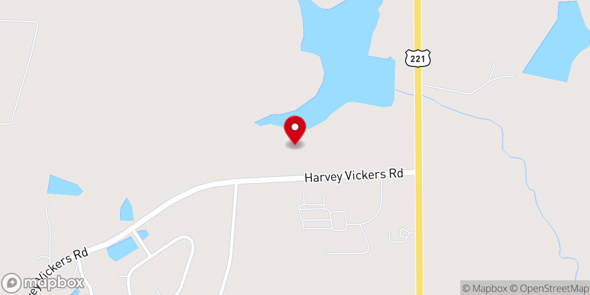 Map showing location of Restoring River Healing Ministries