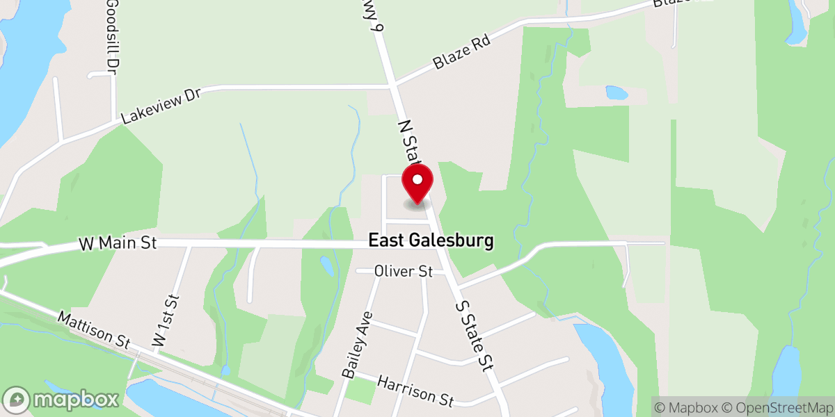 Map showing location of GraceWay Church of God