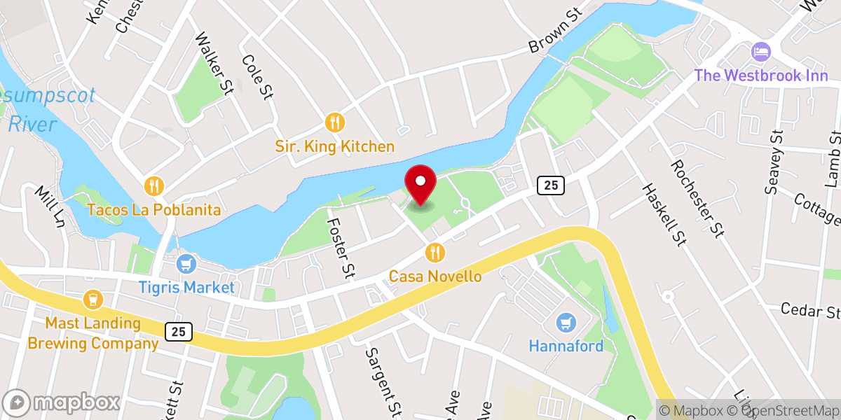 Map showing location of Acceleration Church