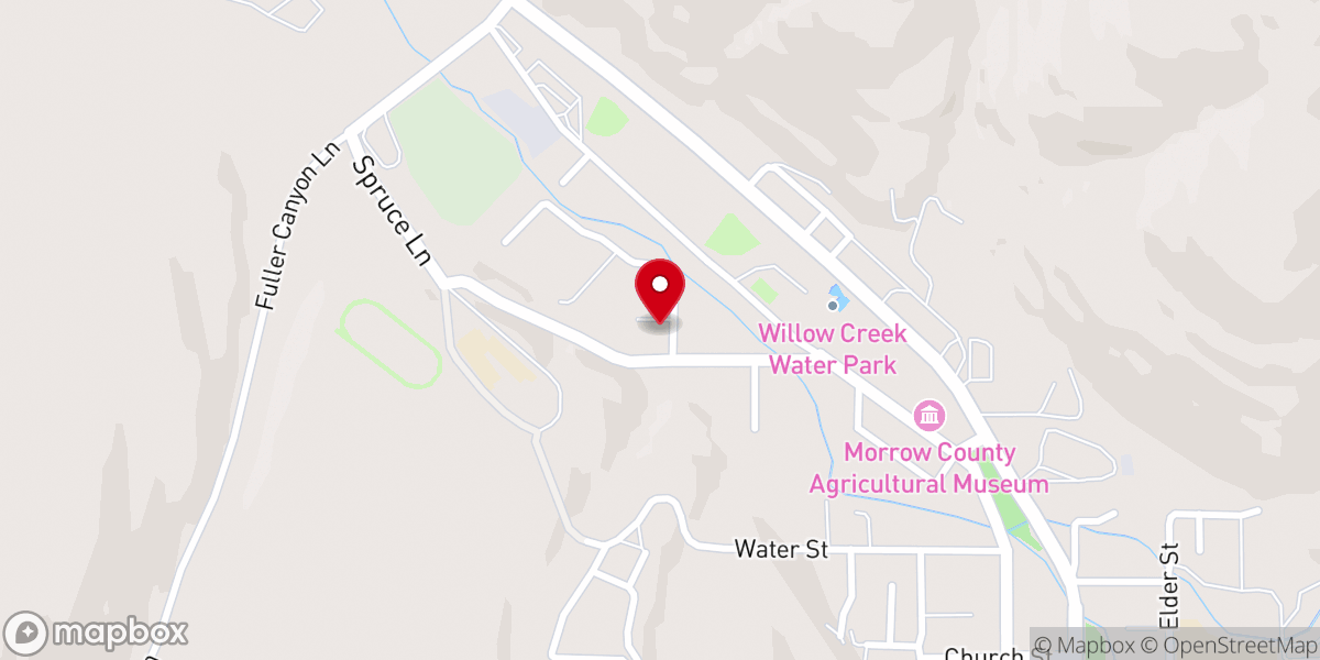 Map showing location of Christian Life Center