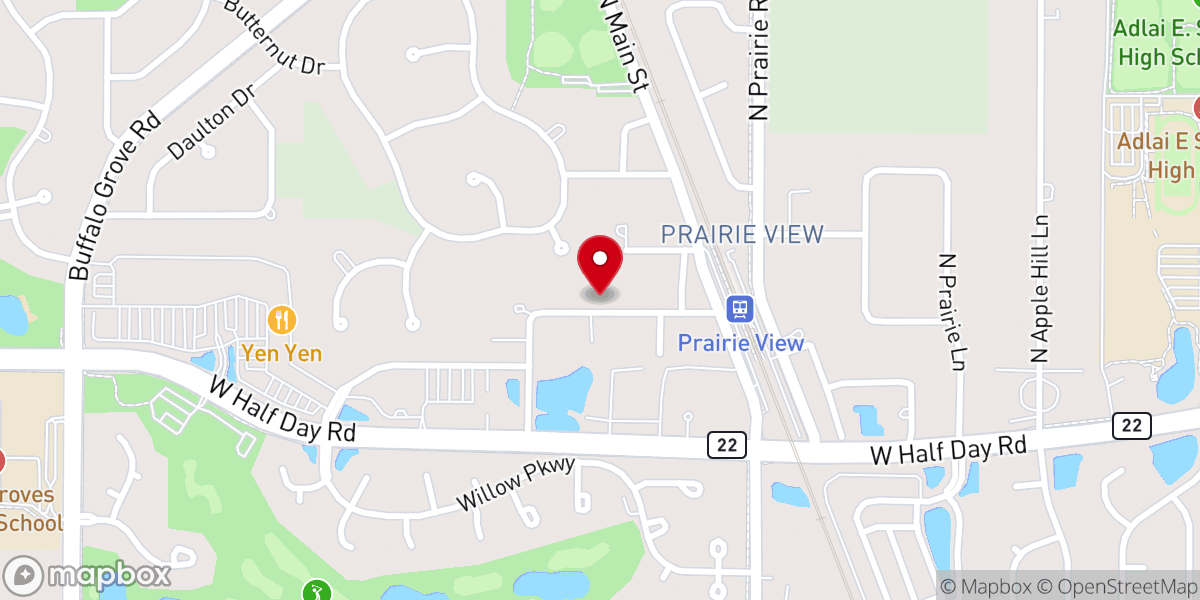 Map showing location of Westminster Reformed Presbyterian Church