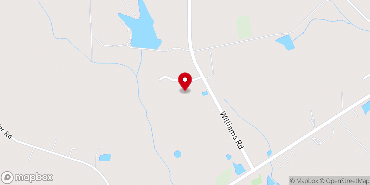 Map showing location of St Gideon Baptist Church