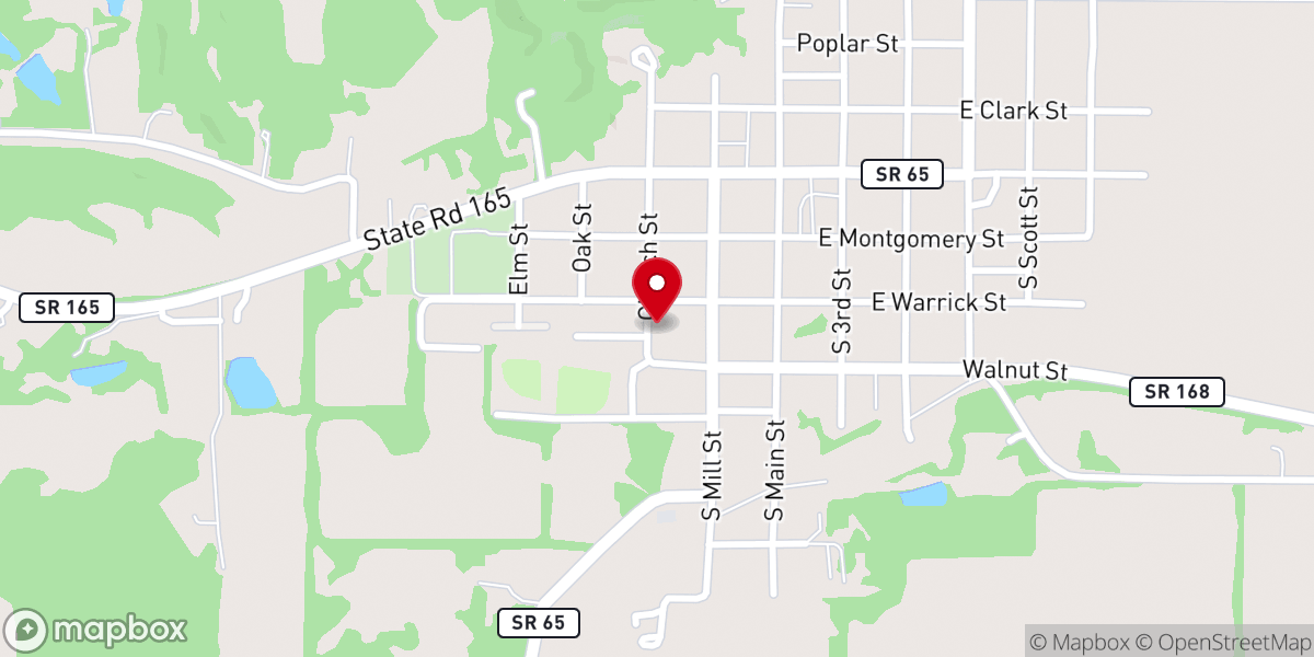 Map showing location of Montgomery Township Trustee