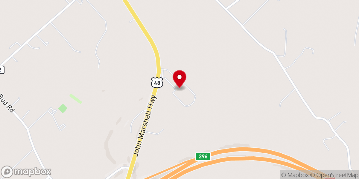 Map showing location of Restoration Fellowship Church