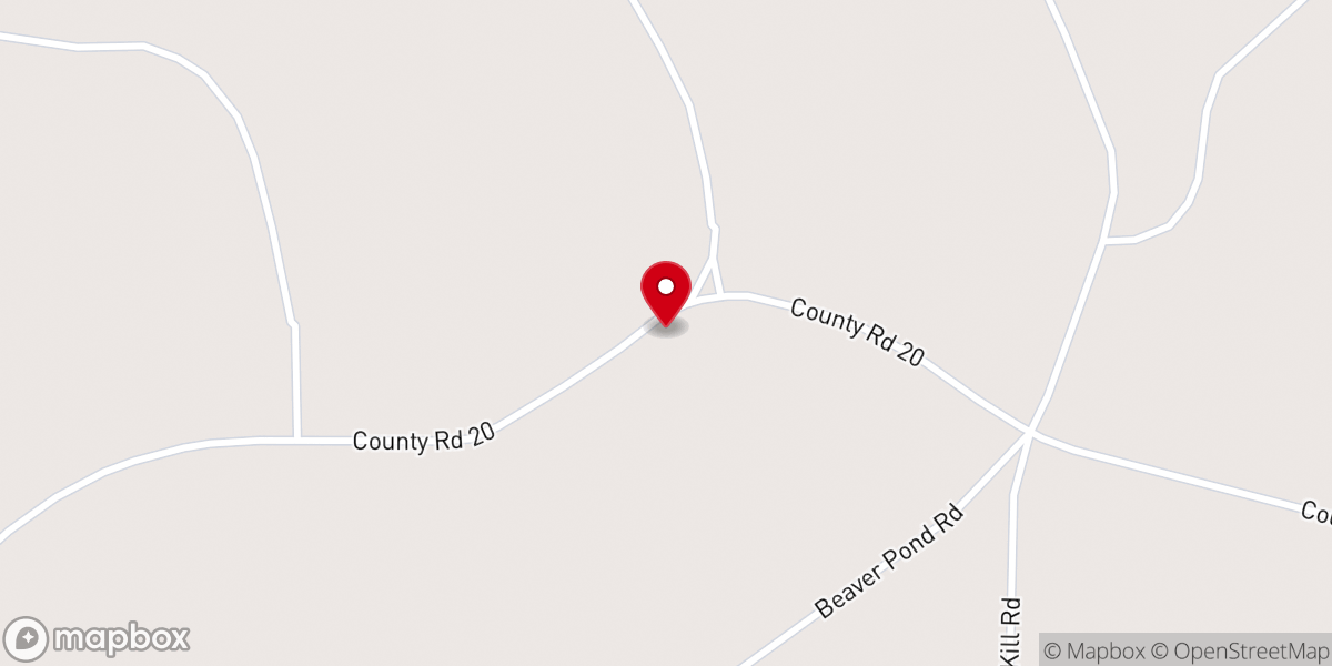 Map showing location of New Hope Missionary Baptist Church