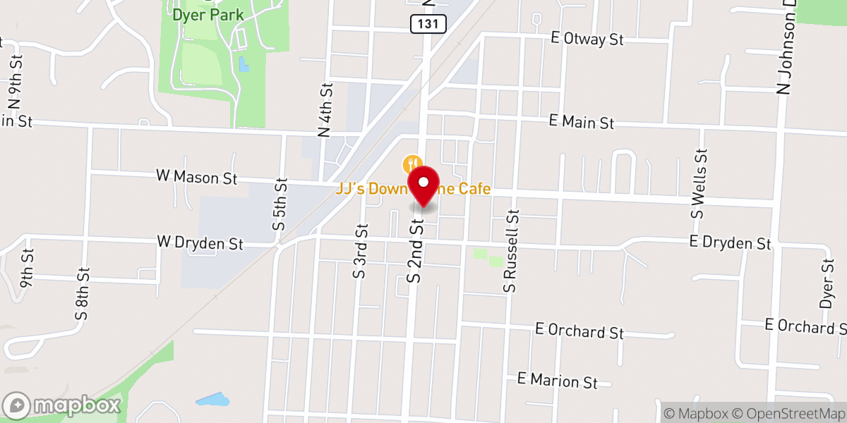 Map showing location of Odessa Community Services