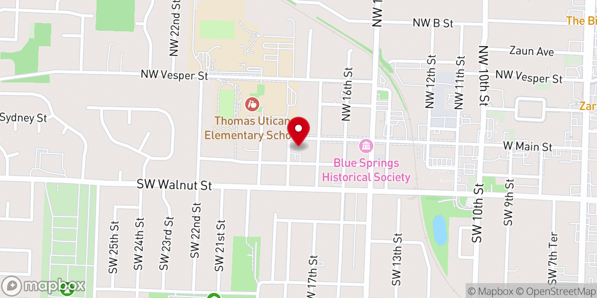 Map showing location of IMPACT - Food Distribution Center