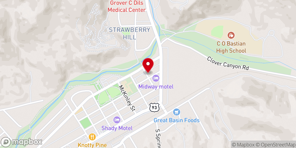 Map showing location of Holy Child Catholic Church