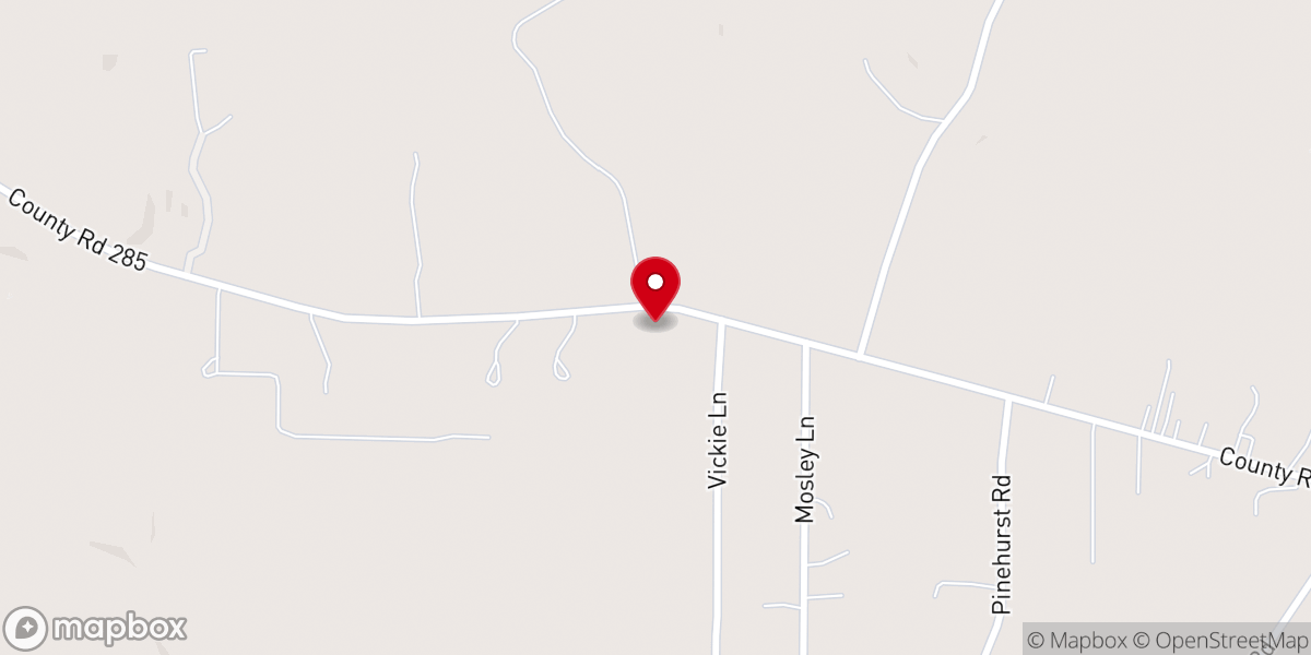 Map showing location of Casa Blanca Venue