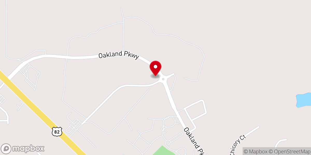 Map showing location of Greystone at Oakland
