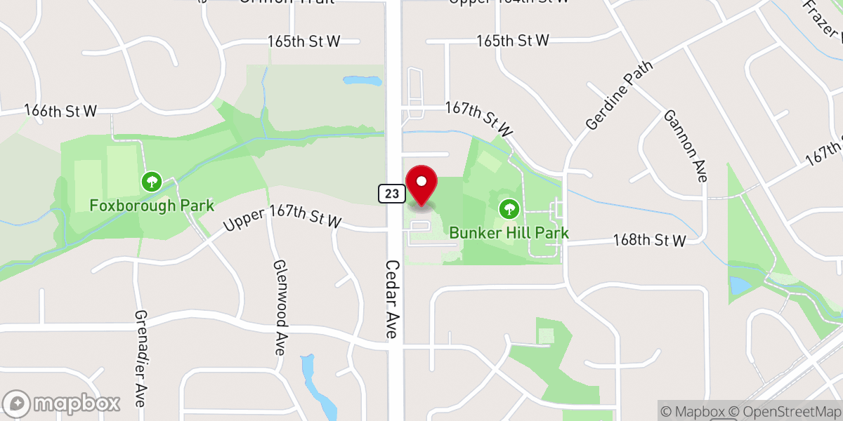 Map showing location of Restoration Church