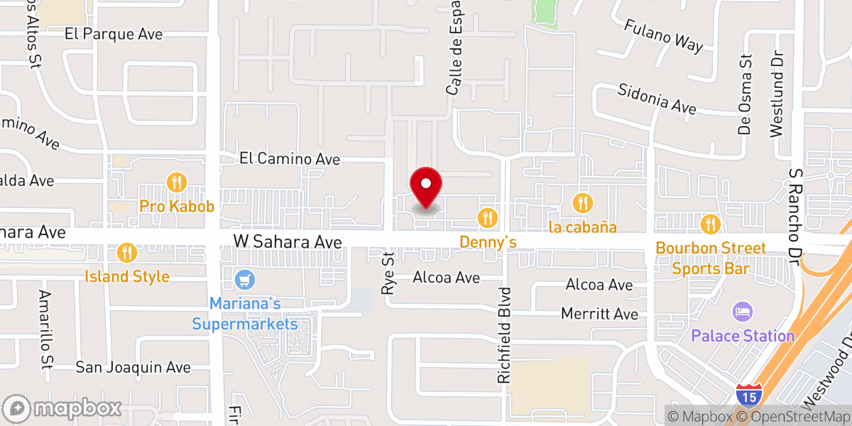 Map showing location of Iglesia Pentecostes Voz De La Esperanza