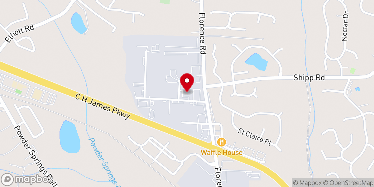 Map showing location of Trinity Homescool Depot Inc