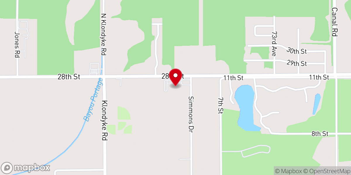 Map showing location of Connect Fellowship Church