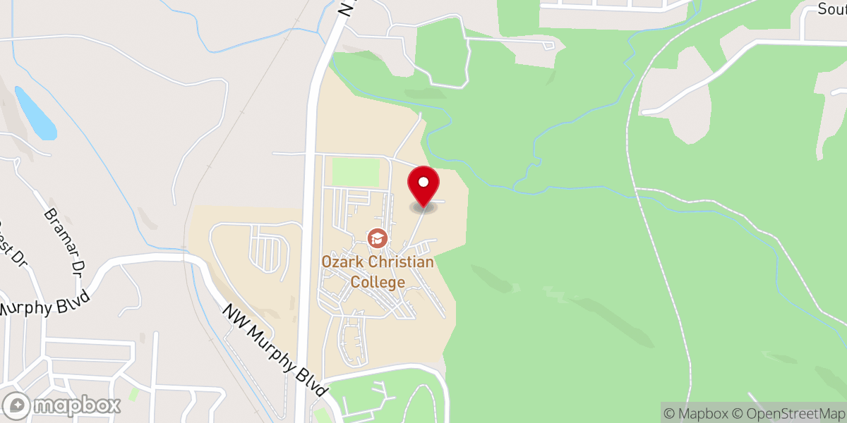 Map showing location of Good News Productions International