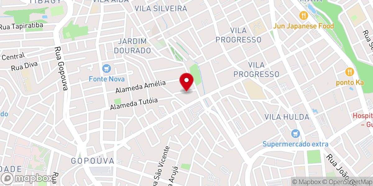 Map showing location of Igreja Evangelica Avivamento Biblico Gopouva - Sede