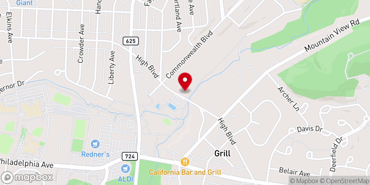 Map showing location of Local Christian Assembly