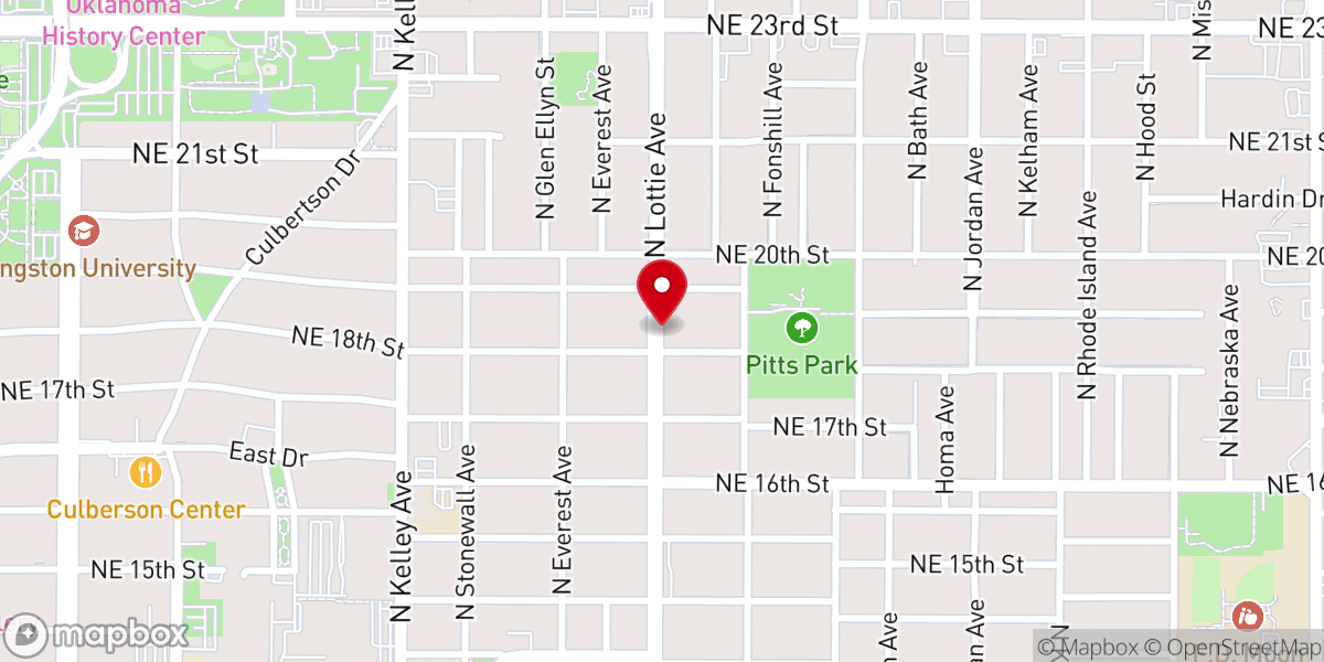Map showing location of Amost Memorial CME Church