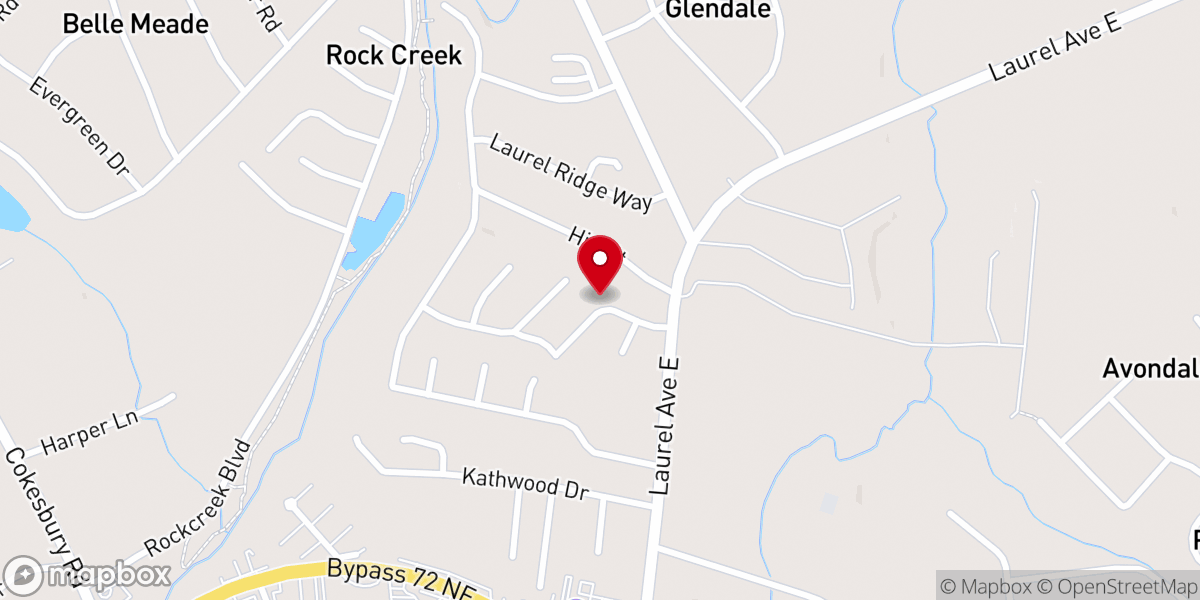 Map showing location of Sheep Gate Ministries Inc