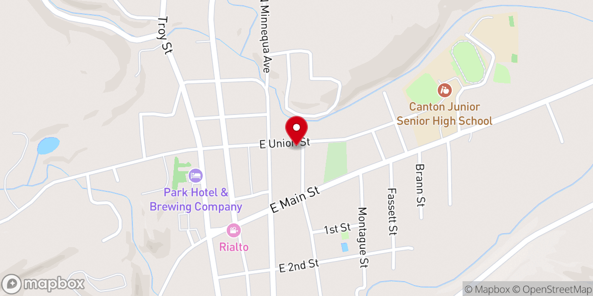 Map showing location of St Michael's Roman Catholic