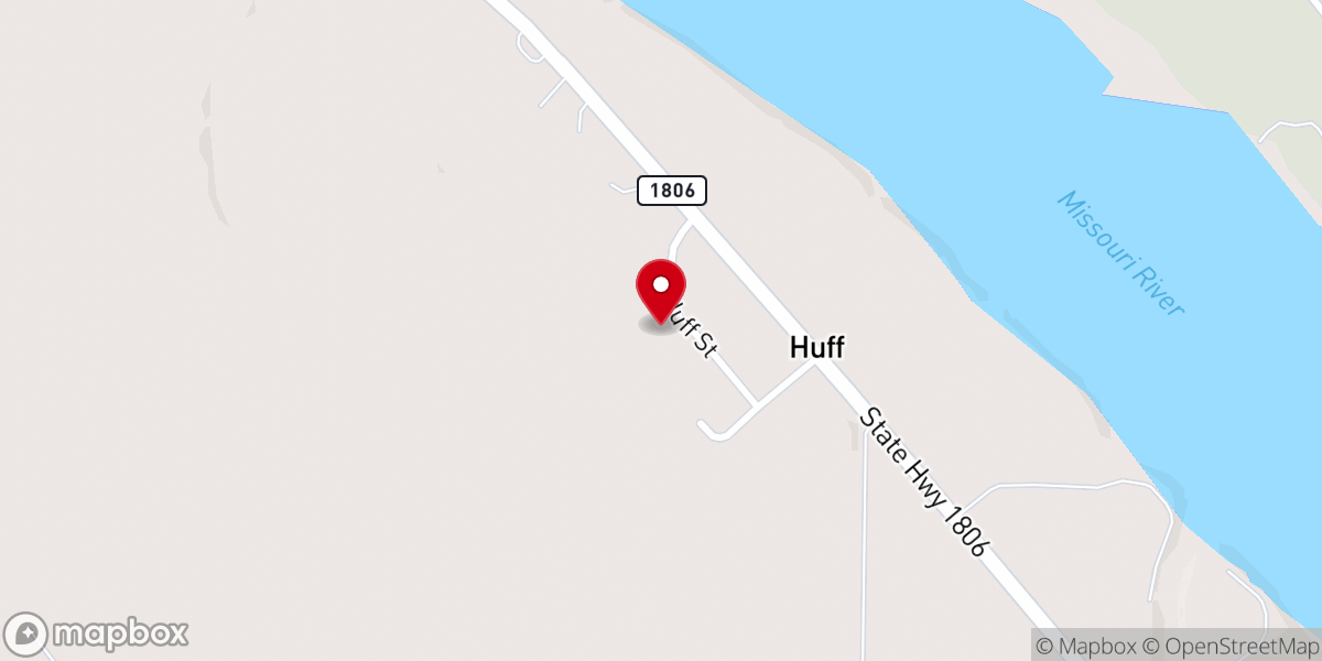 Map showing location of St. Martin's Parish Church
