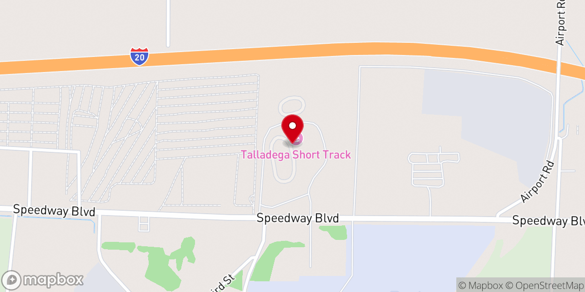 Map showing location of Off-road Racing Ministries Inc
