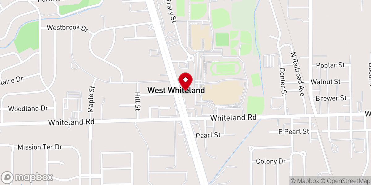 Map showing location of Christ's Church
