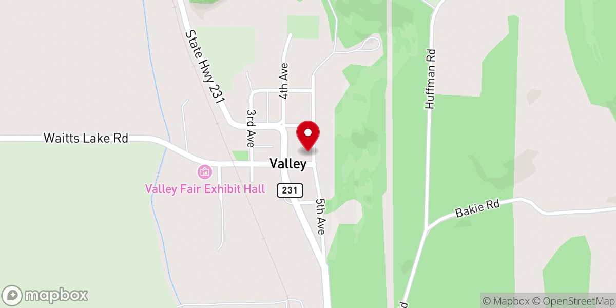 Map showing location of Holy Ghost Catholic Church
