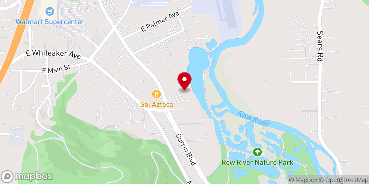 Map showing location of City Life Church